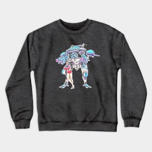 Overwatch D.Va Waveracer !!! Crewneck Sweatshirt